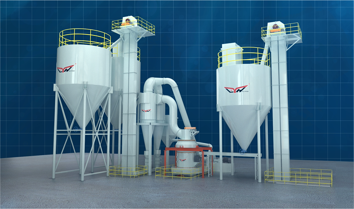 LYH998 4 ROLLER RAYMOND GRANING PENDULUM MILL